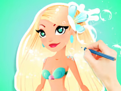 Laro Coloring Book: Aqua Mermaid