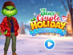 Laro The Grinch Couple Holiday Dress Up