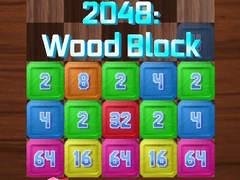 Laro 2048: Wood Block