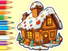 Laro Coloring Book: Christmas Candy House