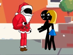 Laro Stickman Santa