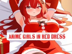 Laro Anime Girls In Red Dress Tile Puzzle