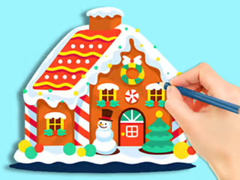 Laro Coloring Book: Gingerbread Hut
