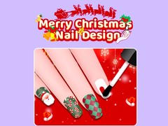 Laro Merry Christmas Nail Design