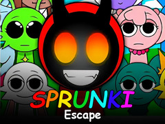 Laro Sprunki 3D Escape