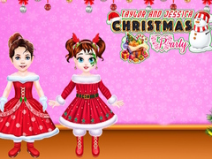 Laro Taylor And Jessica Christmas Party