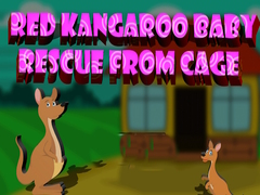 Laro Red Kangaroo Baby Rescue from Cage