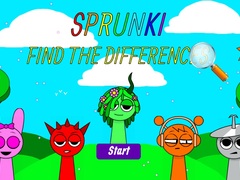 Laro Sprunki Find The Differences