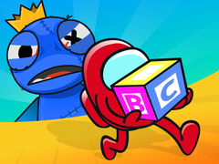 Laro Hide And Seek Blue Monster