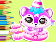 Laro Coloring Book: Baby Fluff's Birthday