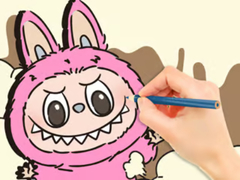 Laro Coloring Book: Labubu