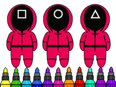 Laro Coloring Book: Squid Game Mask