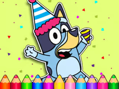 Laro Coloring Book: Bluey's Birthday
