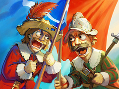 Laro Musketeers Gunpowder vs Steel