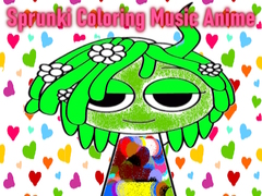 Laro Sprunki Coloring Music Anime