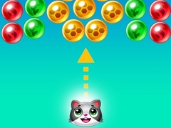 Laro Save the cats Bubble shooter