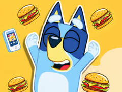 Laro Jigsaw Puzzle: Burger Dog Bluey