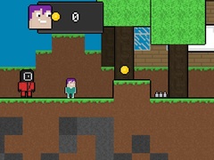 Laro Squid Escape But Blockworld
