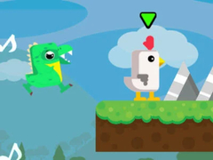 Laro Chicken Scream Race