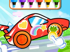 Laro Coloring Book: Racing Car