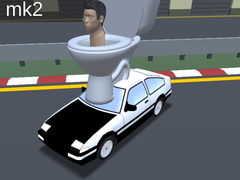 Laro Skibidi Toilet Racing Multiplayer