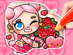 Laro Coloring Book: Avatar Valentine's
