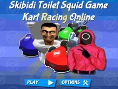 Laro Skibidi Toilet Squid Game Kart Racing Online