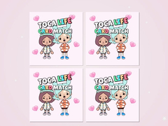 Laro Toca Life Memory Card Match