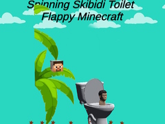Laro Spinning Skibidi Toilet Flappy Minecraft