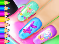 Laro Coloring Book: Nail Art Salon