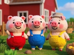 Laro Find The Differences: The 3 Little Pigs