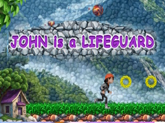 Laro John is a lifeguard