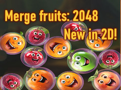 Laro Merge fruits: 2048 New in 2D!