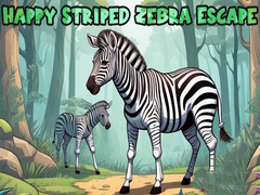 Laro Happy Striped Zebra Escape 
