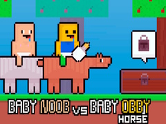Laro Baby Noob vs Baby Obby Horse