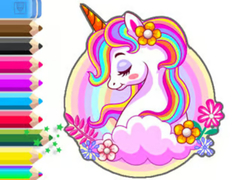 Laro Coloring Book: Unicorn Garden