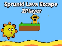 Laro Sprunki Lava Escape 2Player