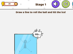 Laro Save The Stick Draw Line