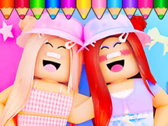 Laro Coloring Book: Roblox Bestie