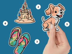 Laro Sticker Book Puzzle Color By Number