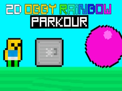 Laro 2D Obby Rainbow Parkour
