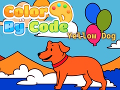 Laro Color By Code: Yellow Dog