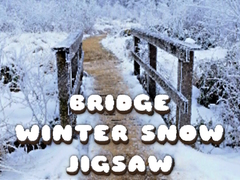 Laro Bridge Winter Snow Jigsaw