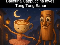 Laro Ballerina Cappuccina loves Tung Tung Sahur