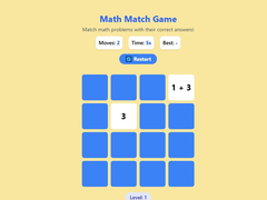 Laro Math Match Game