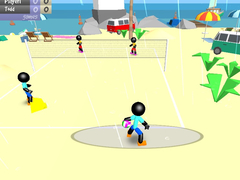Laro Stickman Beach Volleyball