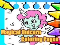 Laro Magical Unicorn Coloring Pages