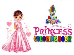 Laro Back To School Princess Coloring Book