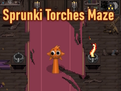 Laro Sprunki Torches Maze