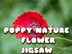 Laro Poppy Nature Flower Jigsaw